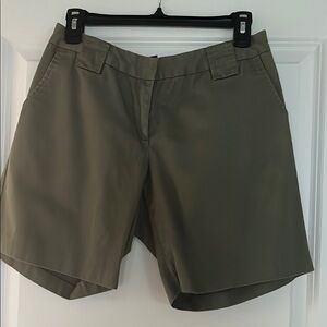 Boston Proper Tan Bermuda Shorts Relaxed Fit